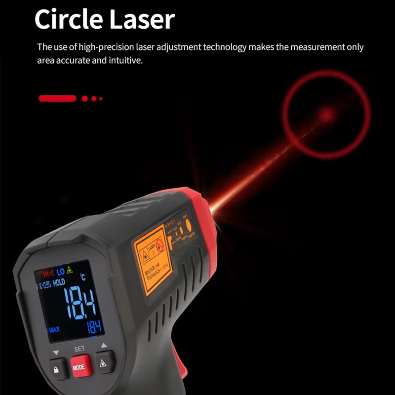 Termometru laser industrial