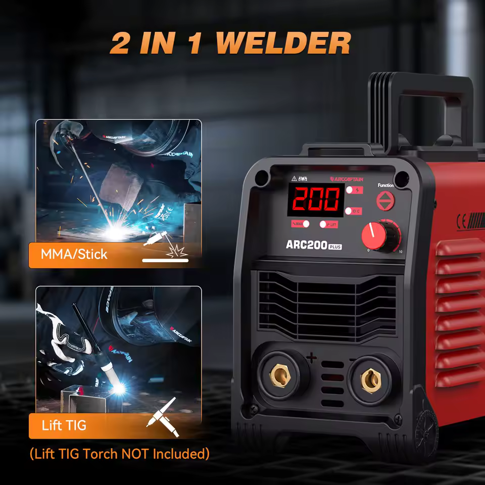 Set sudura inverter 200A